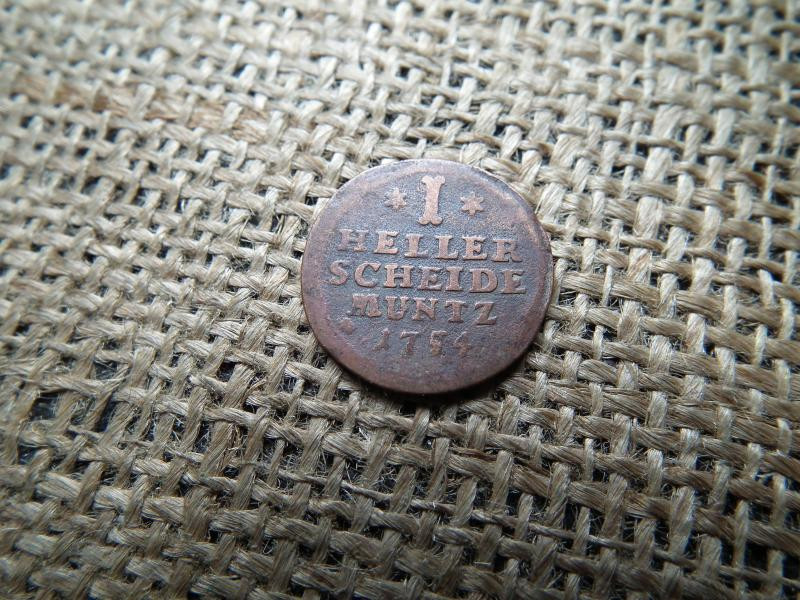 Hanau - Münzenberg megye, 1 heller, 1754, Vilmos VIII