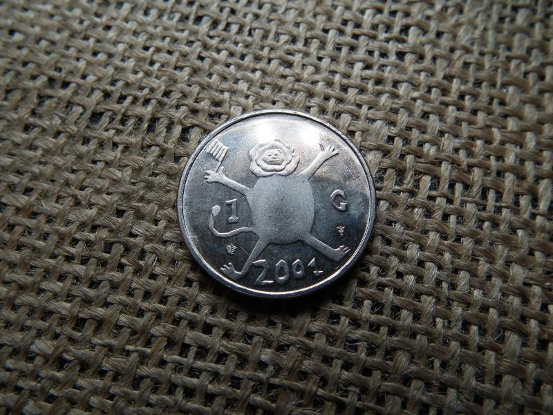 Hollandia 1 gulden, 2001
