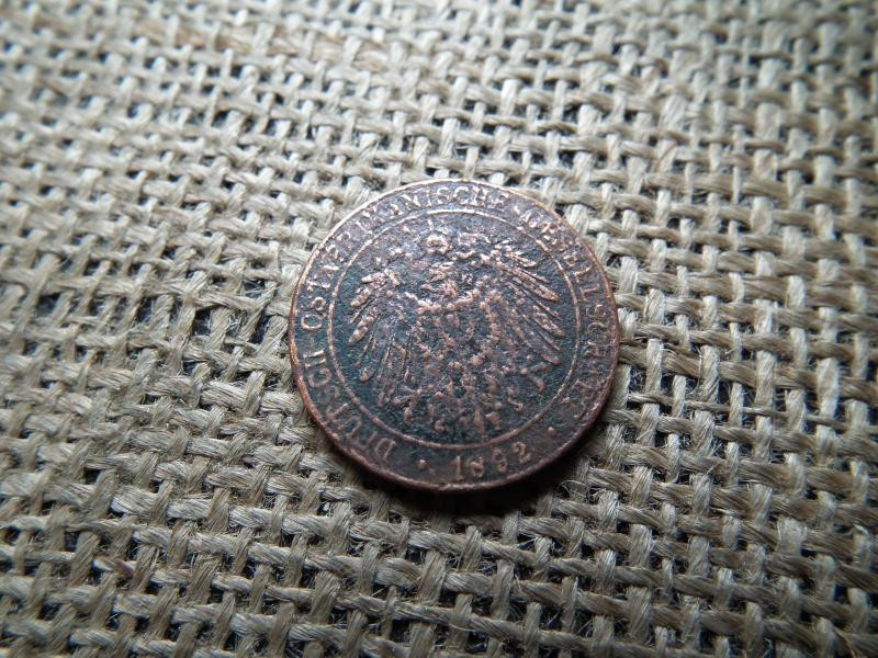 Német Kelet-Afrika 1 Pesa, 1892, Wilhelm II