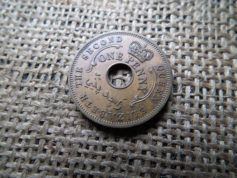 Nigéria 1 penny, 1959