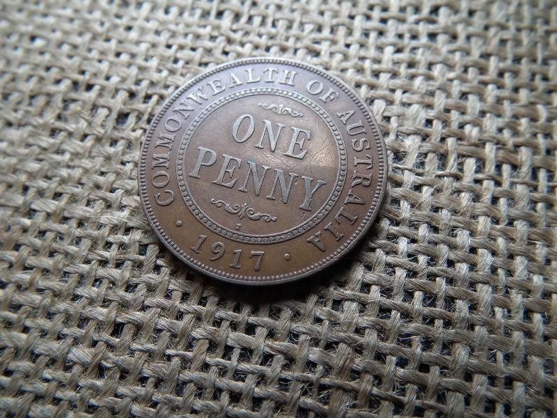 Ausztrália 1 penny, 1917