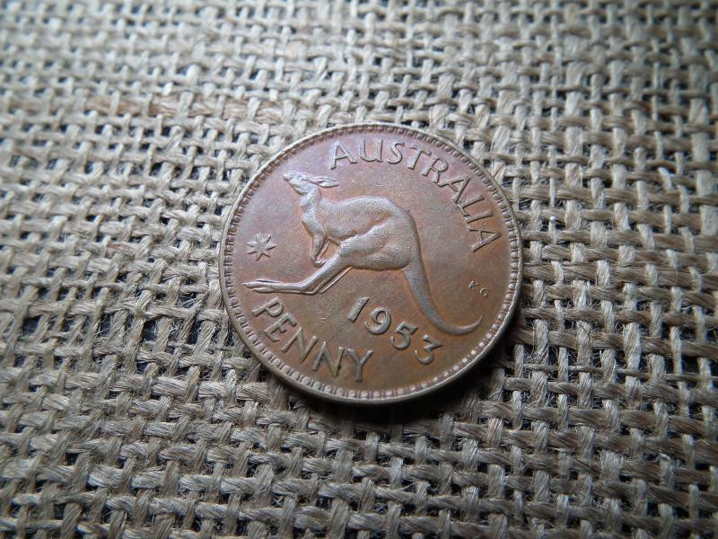 Ausztrália 1 penny, 1953