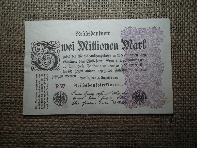 Birodalmi 50 millió márka, 1923, Reichsbanknote