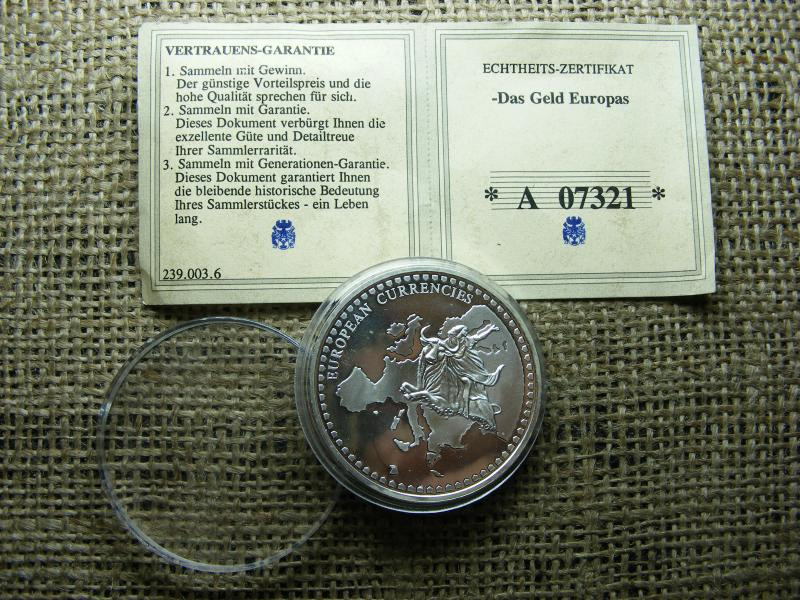 Vatikáni 20 lire érme, 2002, Das Geld Europas