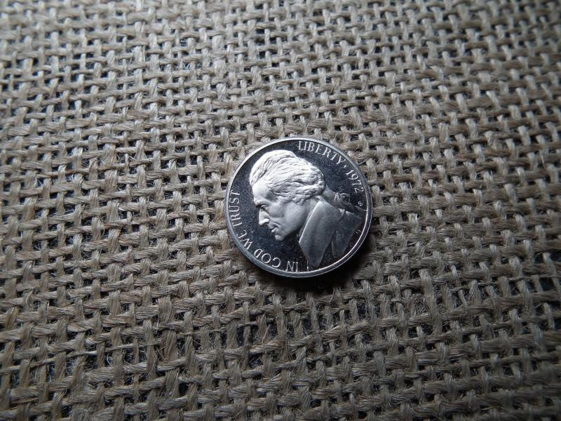 USA 5 centes, 1972, PP