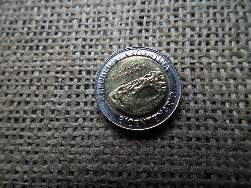 Argentína 1 peso, 2010, Perito Moreno