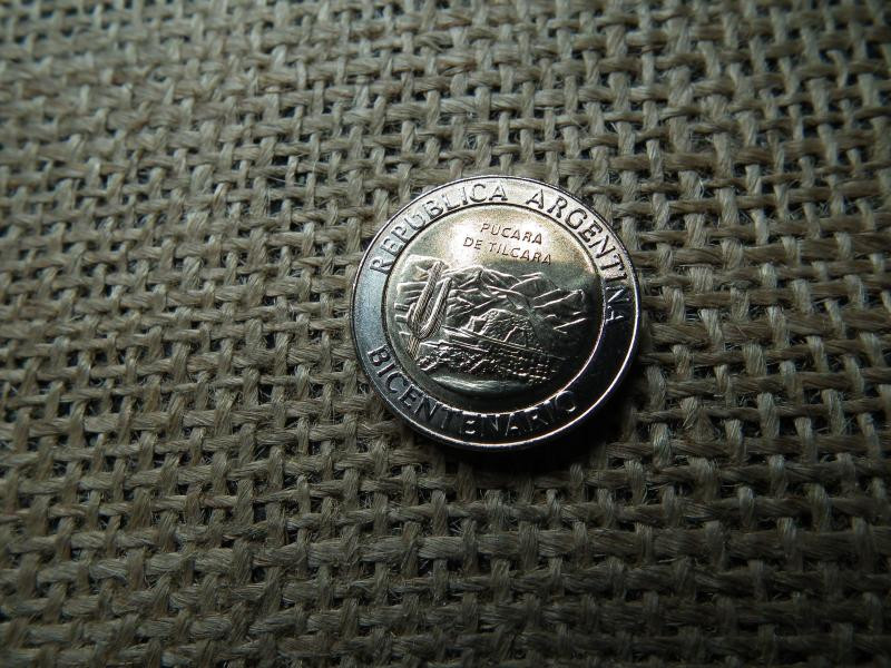 Argentína 1 peso, 2010, Pucará de Tilcara