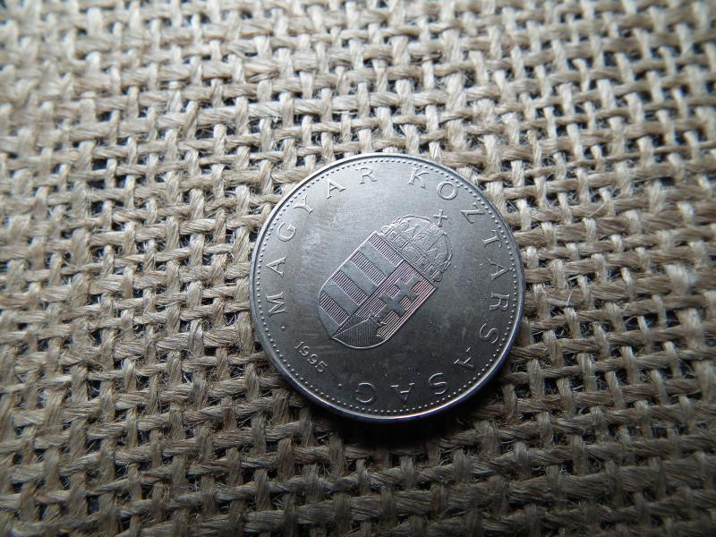 10 forintos érme, 1995, BU
