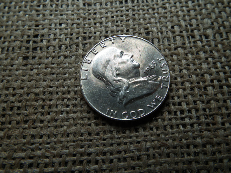 USA ezüst fél dollár 1963 D , 1/2 dollar 