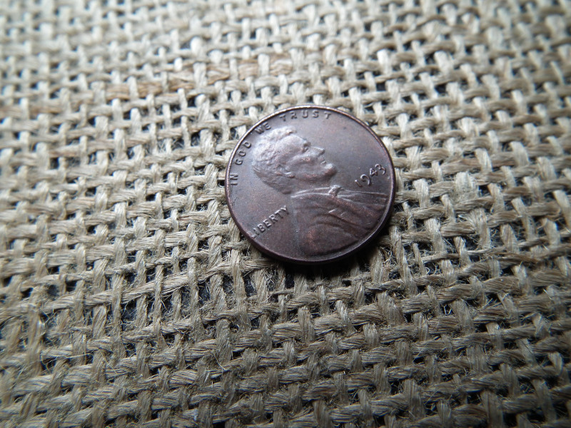 USA 1 cent 1943 Lincoln - Wheat Ears Reverse