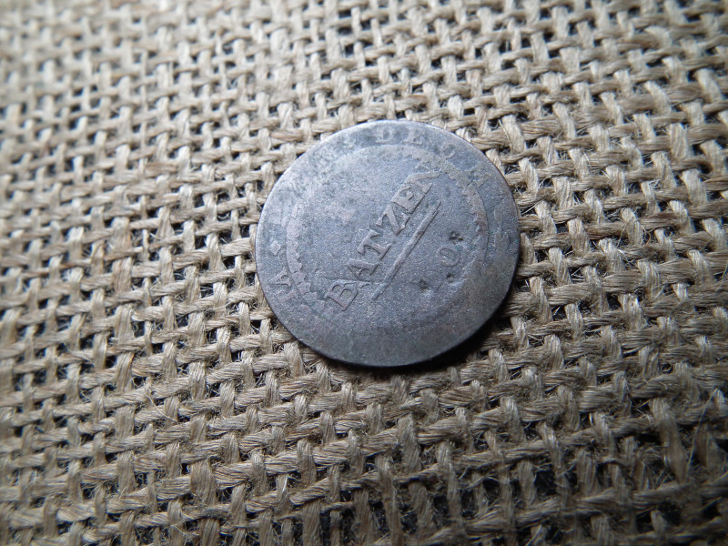 Svájc , 	Solothurn kanton , 1 Batzen 1809 , ezüst , billon , ritka ! 