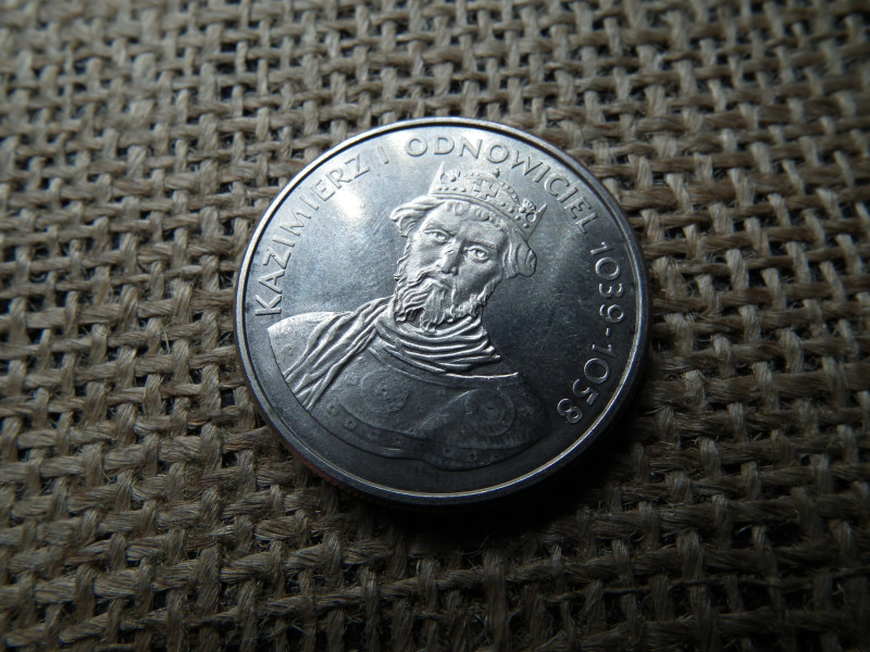 Lengyelország 50 zloty 1980 , zlotych , Kazimierz I Odnowiciel