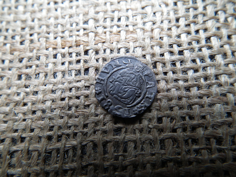 Rudolf ezüst dénár 1581 KB  , denár - Körmöcbánya