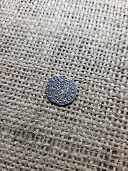 II. Lajos ezüst dénár 1526 AV , Visegrád   , denár