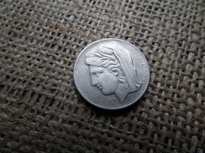 Görögország ezüst 10 drachma 1930