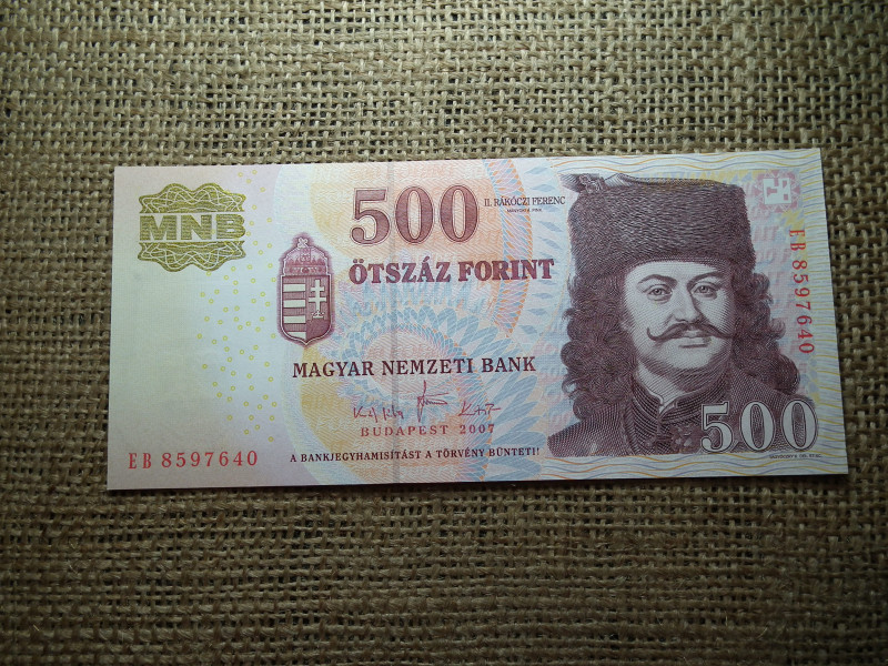 500 forint 2007 EB UNC