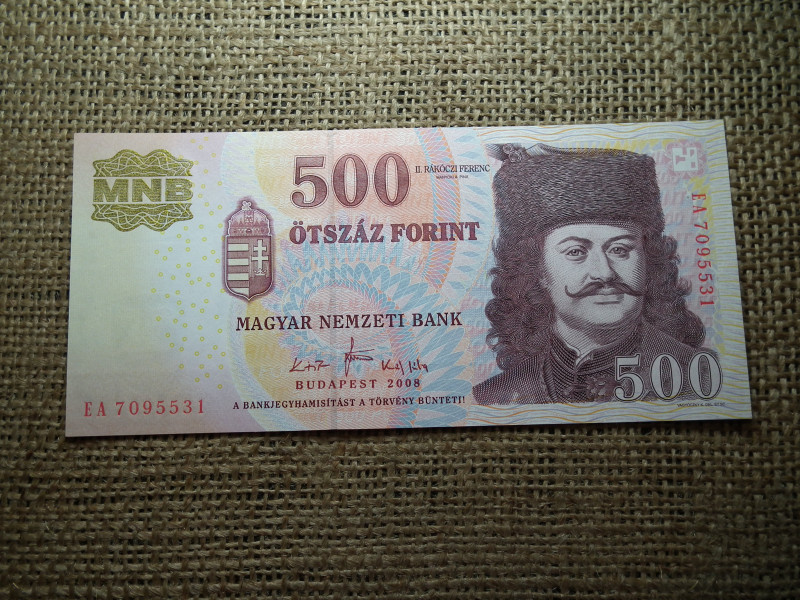 500 forint 2008 EA  UNC