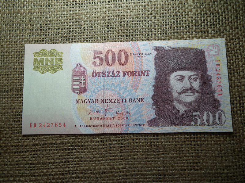 500 forint 2008 ED  UNC