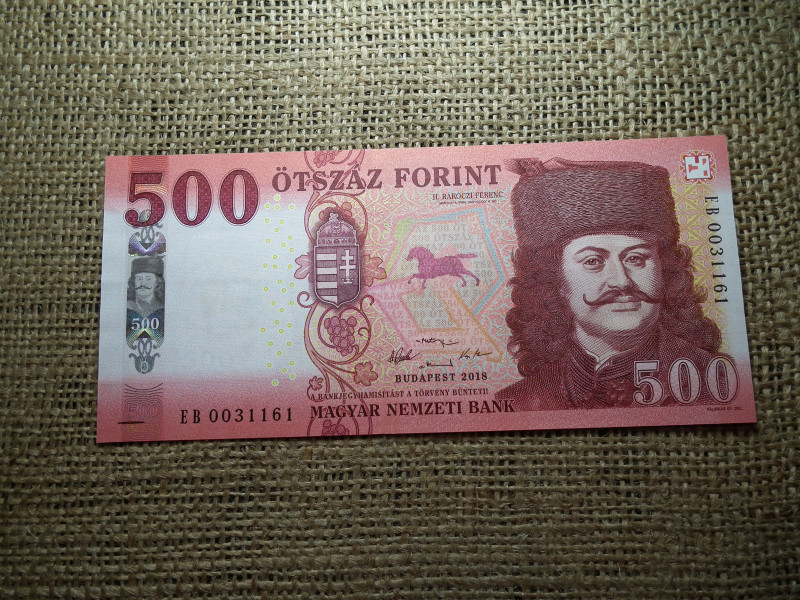 500 forint 2018 EB  UNC