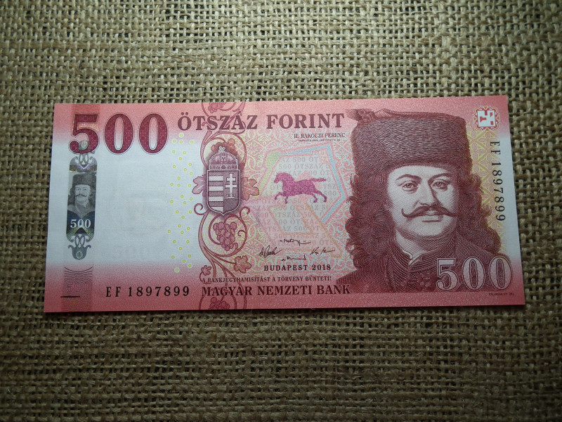 500 forint 2018 EF   UNC
