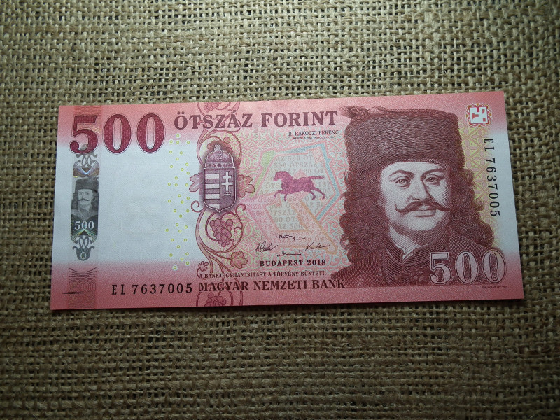 500 forint 2018 EL  UNC