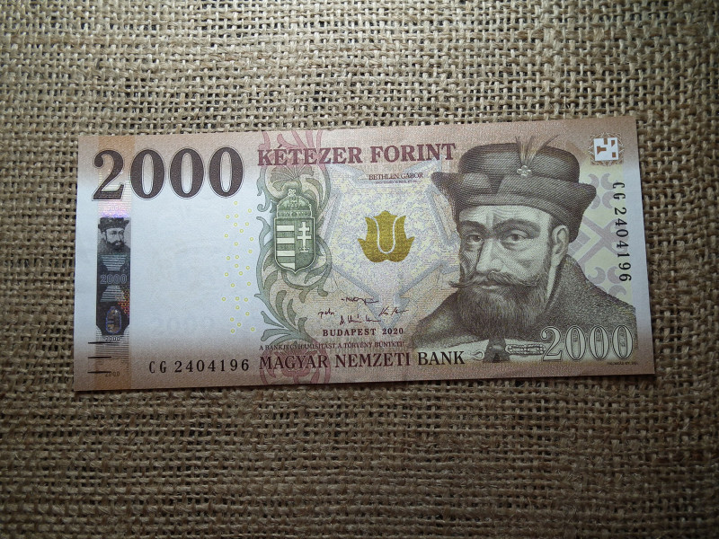 2000 Forint Bankjegy 2020 CG UNC