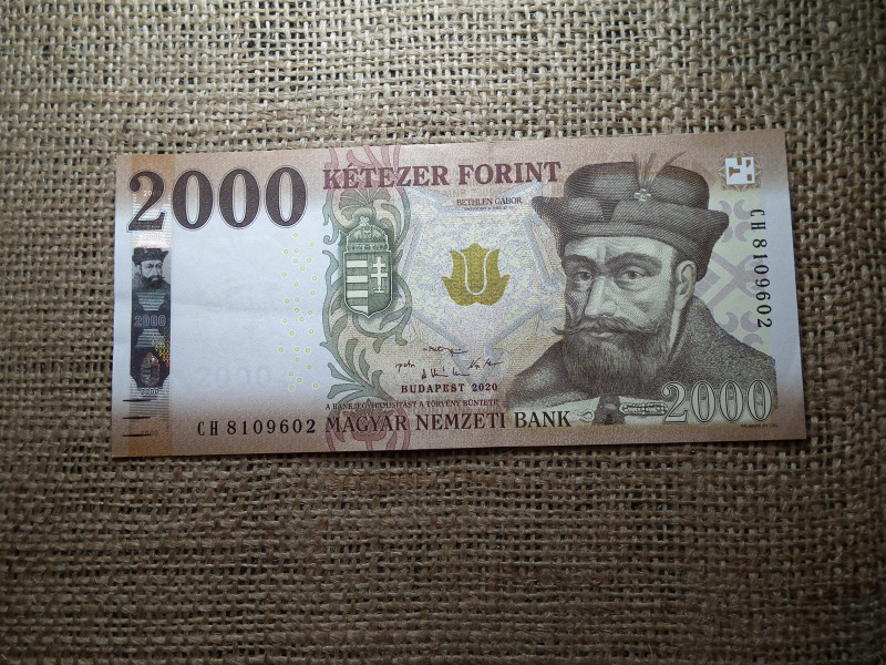2000 Forint Bankjegy 2020 CH EF