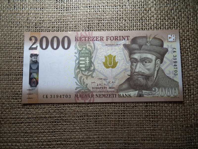 2000 Forint Bankjegy 2020 CK UNC