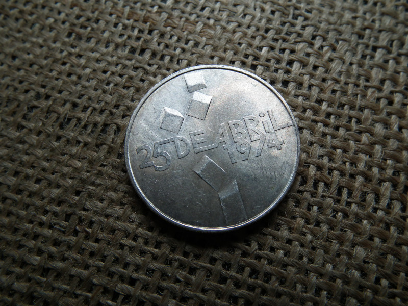 Portugália 100 escudos 1974 , escudo , 1974. ÁPRILIS 25-I FORRADALOM