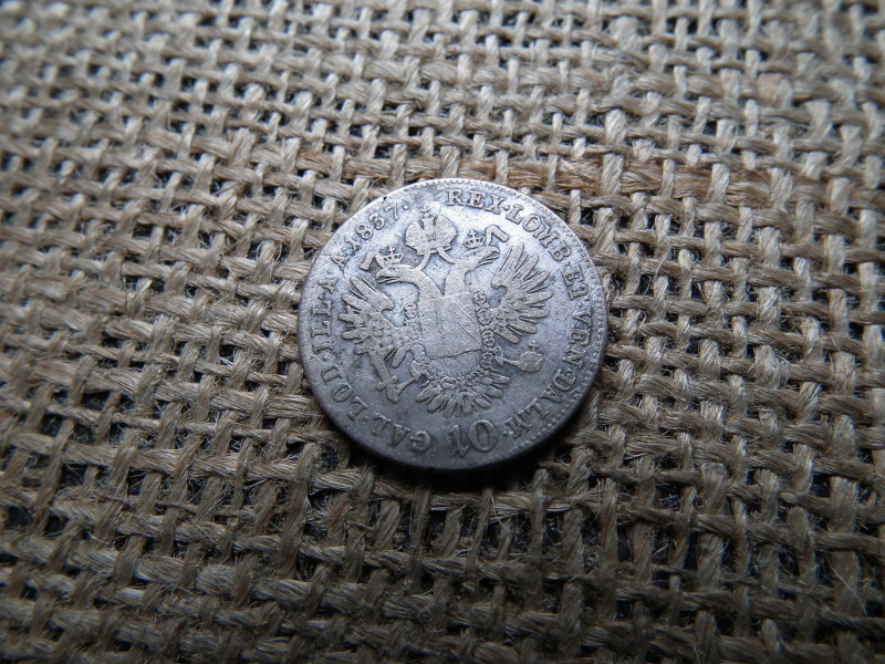 V. Ferdinánd ezüst 10 krajcár 1837 C 