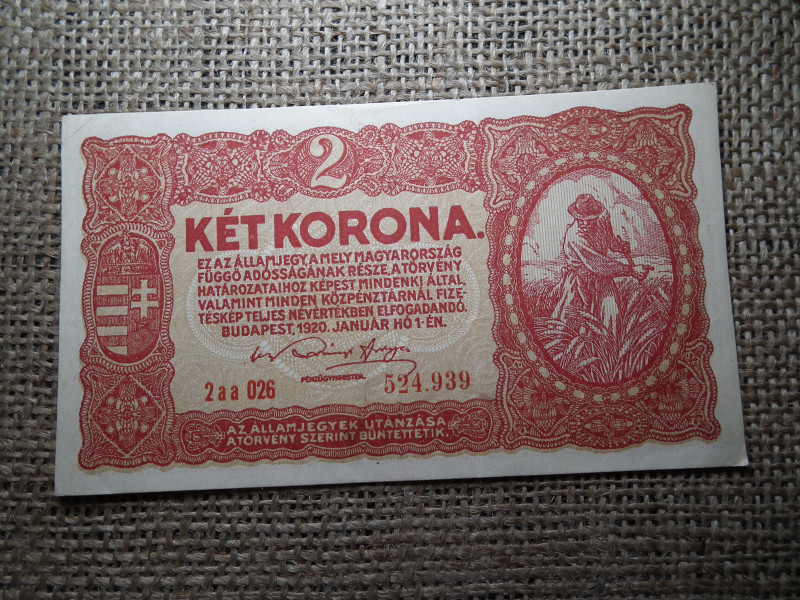 2 korona 1920 