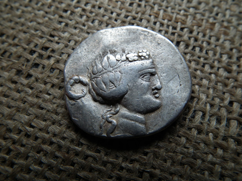 Trákia Thasos , ezüst Tetradrachma
