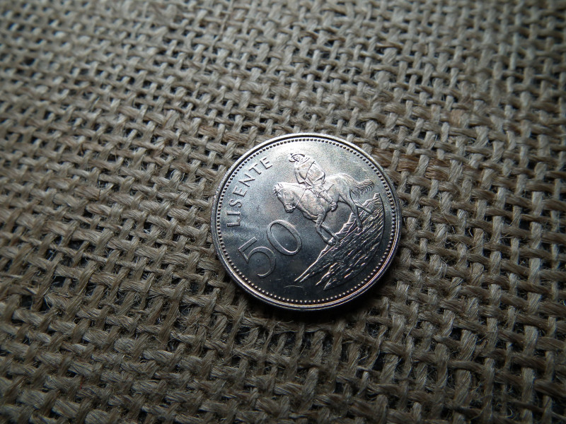 Lesotho 50 Lisente 1983 , verdefényes 