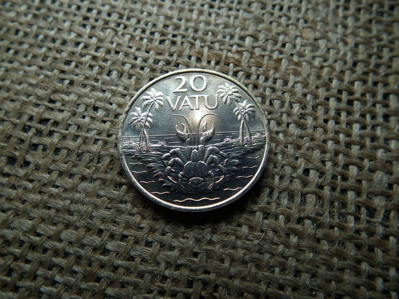 Vanuatu 20 vatu 1983 , verdefényes 