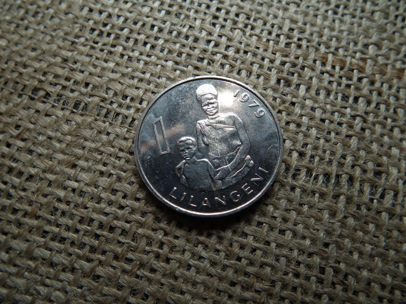 Szváziföld 1 Lilangeni 1979 , verdefényes  - Sobhuza II 