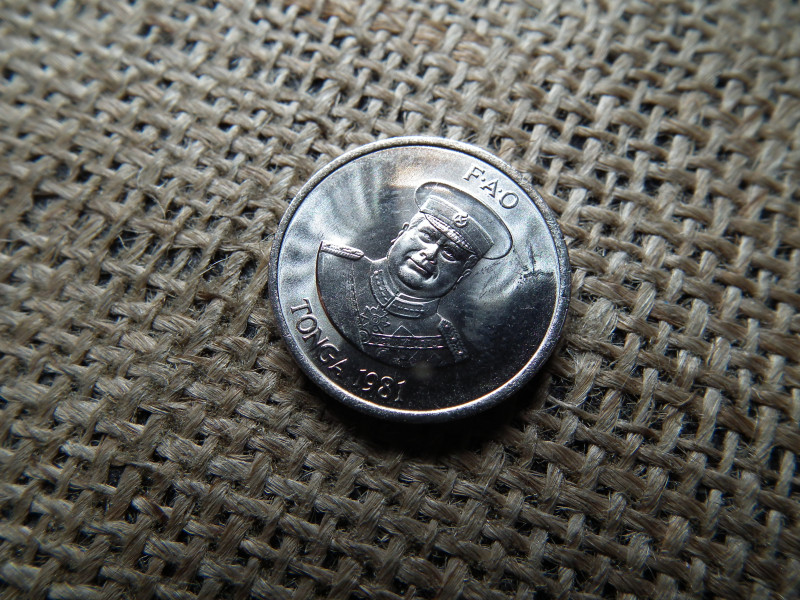 Tonga 10 Seniti 1981 – Taufa'ahau Tupou IV , FAO