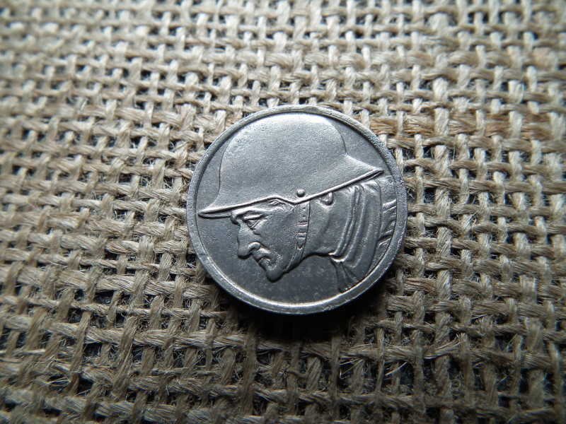 10 pfennig 1918 , Düren városa ( Rajna porosz tartomány )