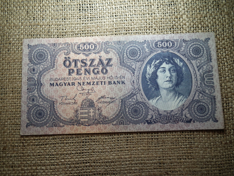500 pengő 1945 