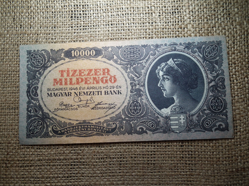 Tízezer Milpengő 1946 