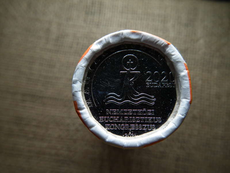 50 forint 2021 - Nemzetközi Eucharisztikus Kongresszus / IEC - 50 db UNC - bontatlan Criterion rolni