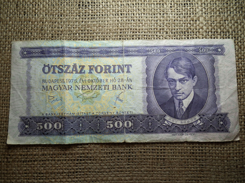 500 forint 1975 