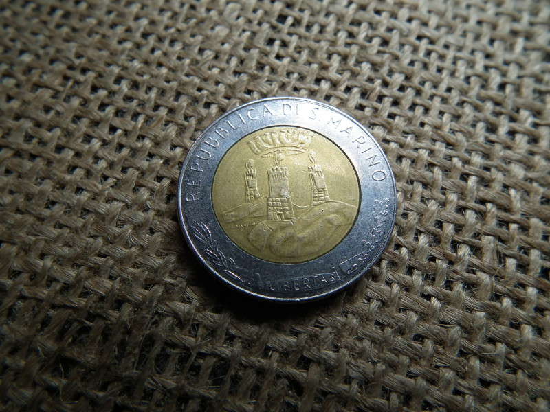 San Marino 500 lira 1982 , lire , líra , Az éhség elleni küzdelem; FAO