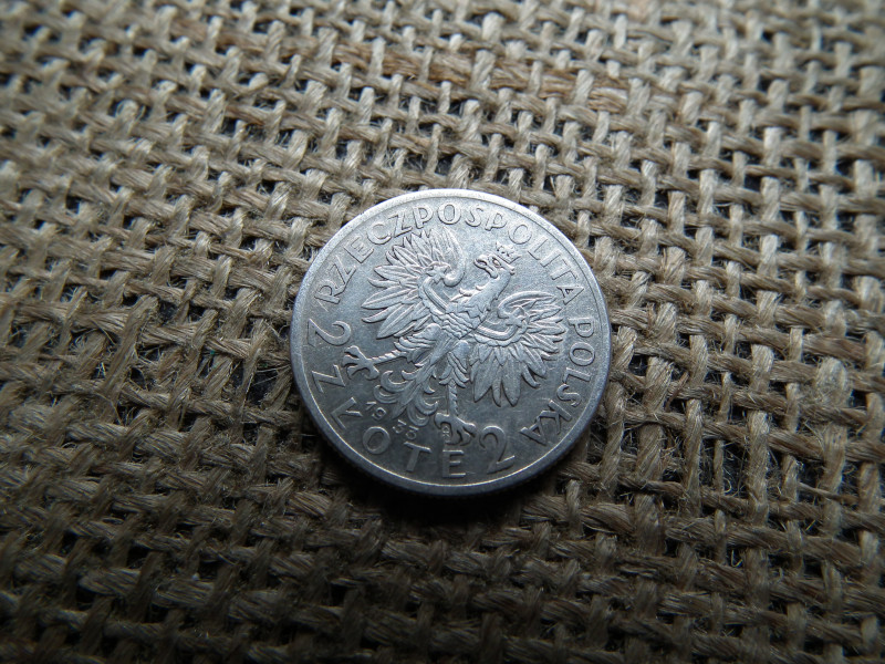 Lengyelország , ezüst  2 zloty 1933 , Zlotys Polonia 