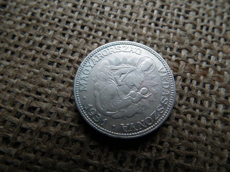 Ezüst 2 pengő 1931 