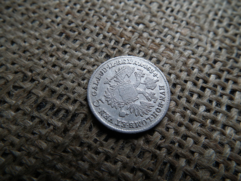 Ferenc , ezüst 5 krajcár 1834 A 
