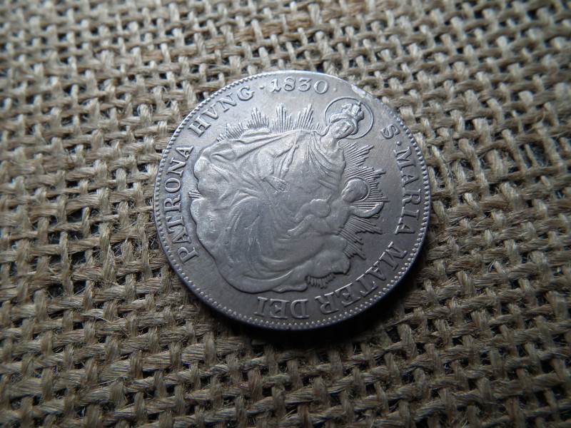 Ferenc , ezüst 1/2 tallér 1830 A  , thaler 