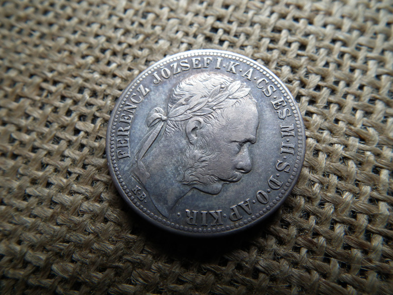 Ezüst 1 forint 1883 KB 