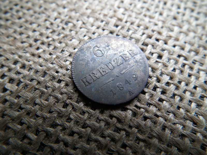 Ezüst 6 krajcár 1848 A  