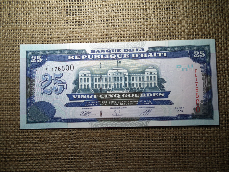 Haiti 10 gourdes 2009 UNC , B1