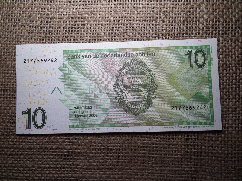 Holland Antillák 10 gulden 2006 UNC , B1 